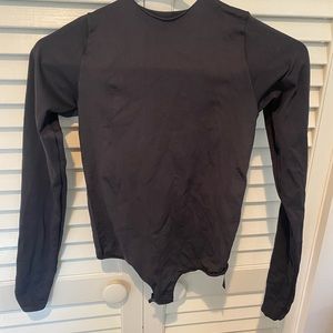 Skims long sleeve body suit
